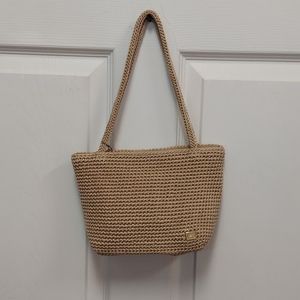 The Sak Classic Mini Handbag in Bamboo Zippered PT